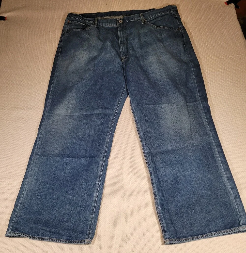 Polo Jeans Company Jeans Mens 46x30(44/29) Blue Ashmore OG Straight Leg RL Denim